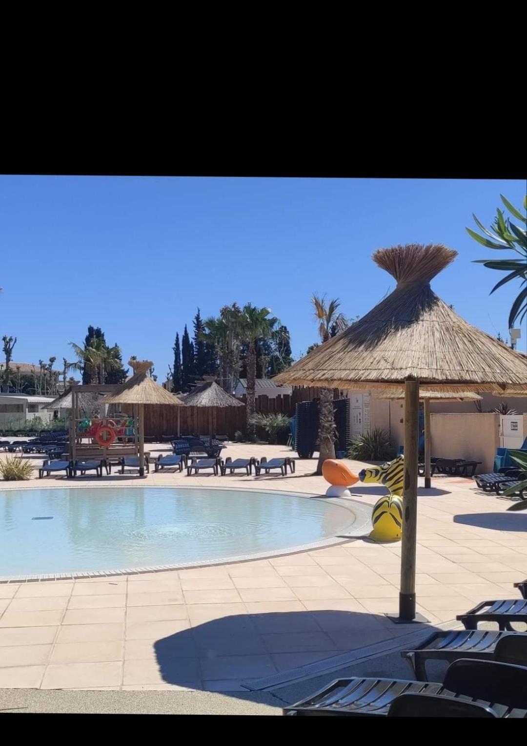 Camping La Jasse Sables Du Midi 4 Etoiles Otel Valras-Plage Dış mekan fotoğraf